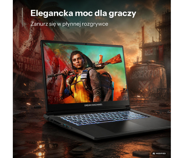 Dream Machines 17PL27 Ryzen 7-H255/16GB/1TB RTX5060 144Hz - 1575720 - zdjęcie 6